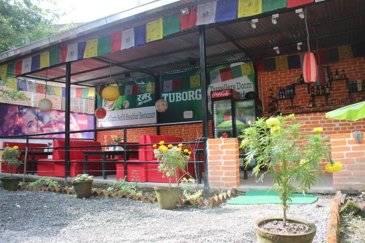 Travellers Dorm Bed & Breakfast Katmandú Exterior foto